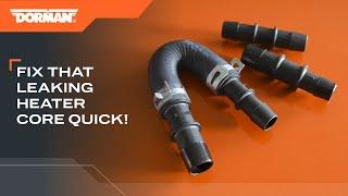 Leaking heater core? Fix it quickly with this bypass kit.