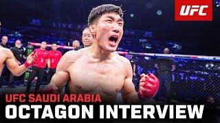 ChangHo Lee Octagon Interview | UFC Saudi Arabia
