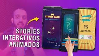 STORIES INTERATIVOS E ANIMADOS (Milagre do engajamento)