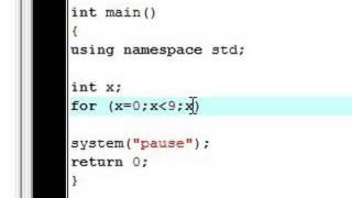 C++ Tutorial - 12 - For Loops