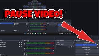 How To Pause a Video While You're Recording in OBS Studio (2025)