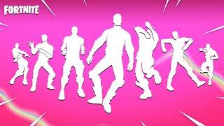 All Popular Fortnite Dances & Emotes! (Heel Click Breakdown, Entranced, Groove Destroyer, Steady)