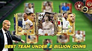 THE BEST TEAM UNDER 2 BILLION COINS  FOR VSA/H2H/Manager Mode