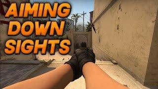 How To AIM DOWN SIGHTS In CSGO! (kind of)