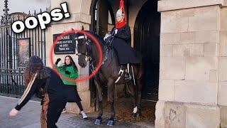 TEENAGERS Plays around with the Horse! 