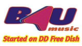 DD Free Dish New Update Today || B4U Music started on DD Free Dish