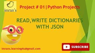 Python Project 01 | Inventory Management with Python Dictionary using JSON