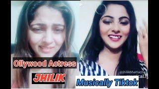 Ollywood Qute Actress | New Viral  Musically Tiktok Video | Jhilik