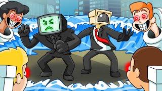 SKIBIDI TOILET Takes Over GAMETOONS! (Cartoon Animation)