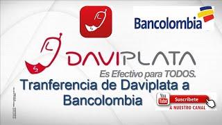 Como pasar plata de DAVIPLATA a Bancolombia por la App, Más tutoriales en la descripción