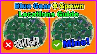 Blue Gear 9 Spawn Locations Updated Guide 2023 - Blox Fruits