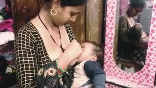 beautiful mom breastfeeding | desi breastfeeding vlog 2024 | |#breastfeeding  #breastfeeding4k