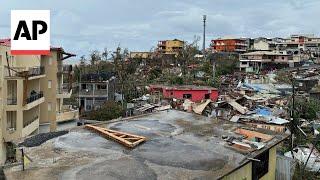 Cyclone Chido makes landfall in Mozambique and Mayotte