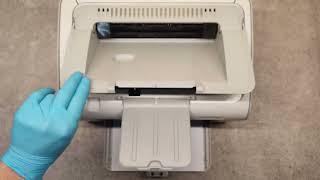 HOW TO PRINT SELF TEST PAGE ON HP LASERJET P1005