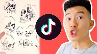 Rating TIKTOK Art Tips  9