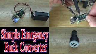 Sci Tye Tech Tips Simple Backup Buck Converter