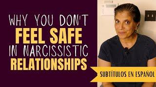 Why you never feel safe in a narcissistic relationship