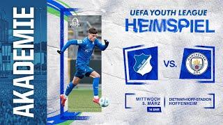 "Ein großes Spiel für den Verein" | UEFA Youth League gegen ManCity #TSGMCI