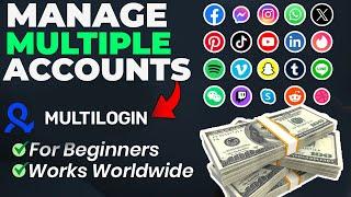 Multilogin X Antidetect Browser Tutorial | How to manage multiple accounts with multilogin