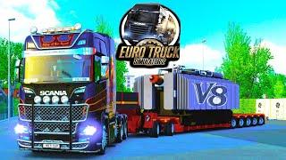 Delivering Electric transformer Heavy Haulage Logitch G29 Gameplay | (4k60fps) Ultra Graphics