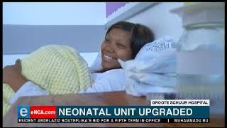 New upgrade to the neonatal unit at Groote Schuur hospital