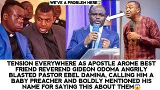 TENSION EVERYWHERE AS APOSTLE AROME BEST FRIEND REVEREND GIDEON ANGRILY BLAST PST E.DAMINA FOR THIS