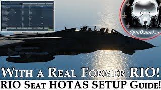 DCS: F-14B Tomcat | Former F-14 RIO's In Depth HOTAS Setup Guide!