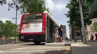 Raised Bus Boarding Platform - Barcelona, Spain