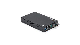 Gigabit Ethernet Copper-to-Fiber Media Converter - ET91000SM20 | StarTech.com