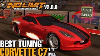 Corvette C7 5.5 Second Tuning 1/4 Mile Full system No Limit 2 V2.0.8