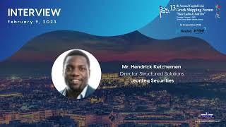 2023 13th Capital Link Greek Shipping Forum – Interview Mr. Hendrick Ketchemen, Leonteq Securities