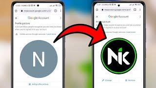 How to change gmail profile picture on android phone 2023