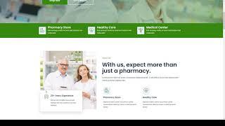 MediPharma - Pharmacy and Medical Elementor Template Kit medical center online pharmacy