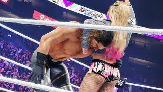 WWE 2k24: Alexa Bliss vs Seth Rollins 1/2 #intergender #wrestling