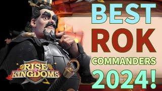 BEST ROK COMMANDER GUIDE 2024 #riseofkingdoms #rok