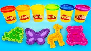 Create and Learn Animals with Play Doh  Preschool Toddler Learning Video by Niki’s Playhouse
