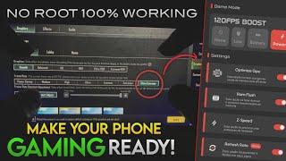 [No Root] Max 90-120 FPS | Convert Any Phone Into A Gaming Phone - Increase Performance