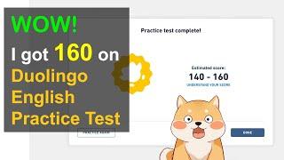 See how I scored 160 on Duolingo English Practice Test in January 2024 | Duolingo English Test