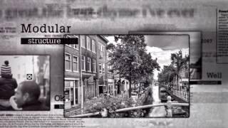 After Effects Template: Newspaper Slideshow