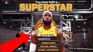 FIRST GAME ON A LEGEND SUPERSTAR BUILD IN NBA 2K20.. (BEST LEGEND BUILD IN 2K)