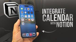 Can You Integrate your iPhone Calendar with Notion (explained)