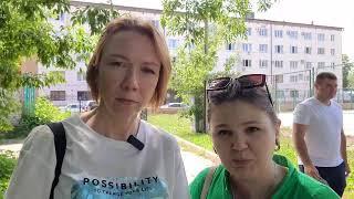 Алина Лушавина и Светлана Белова после приема у начальника самарского МВД Урюпина