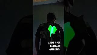 Finished backpack #agent #viper #valorant #game #cosplay