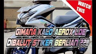 Aerox Wrap Hologram Stiker viral harta tahta !