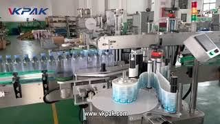 Double Sided Sticker Labeling Machine For Water Bottle