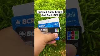 PUNYA 3 KARTU KREDIT DARI BANK BCA