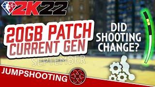 NBA 2K22 New Patch for Current Gen: Was Shooting Updated ?