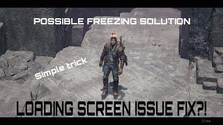 LOADING SCREEN FREEZING FIX |Remnant 2| Possible Solution |