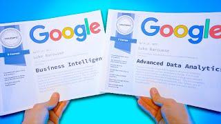 Google’s BI vs. Advanced Data Analytics Certificates