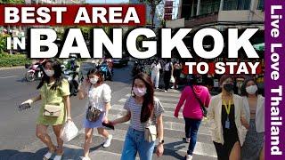 Questa è la zona migliore in cui soggiornare a BANGKOK | Bellissimo quartiere sicuro e più bell...
